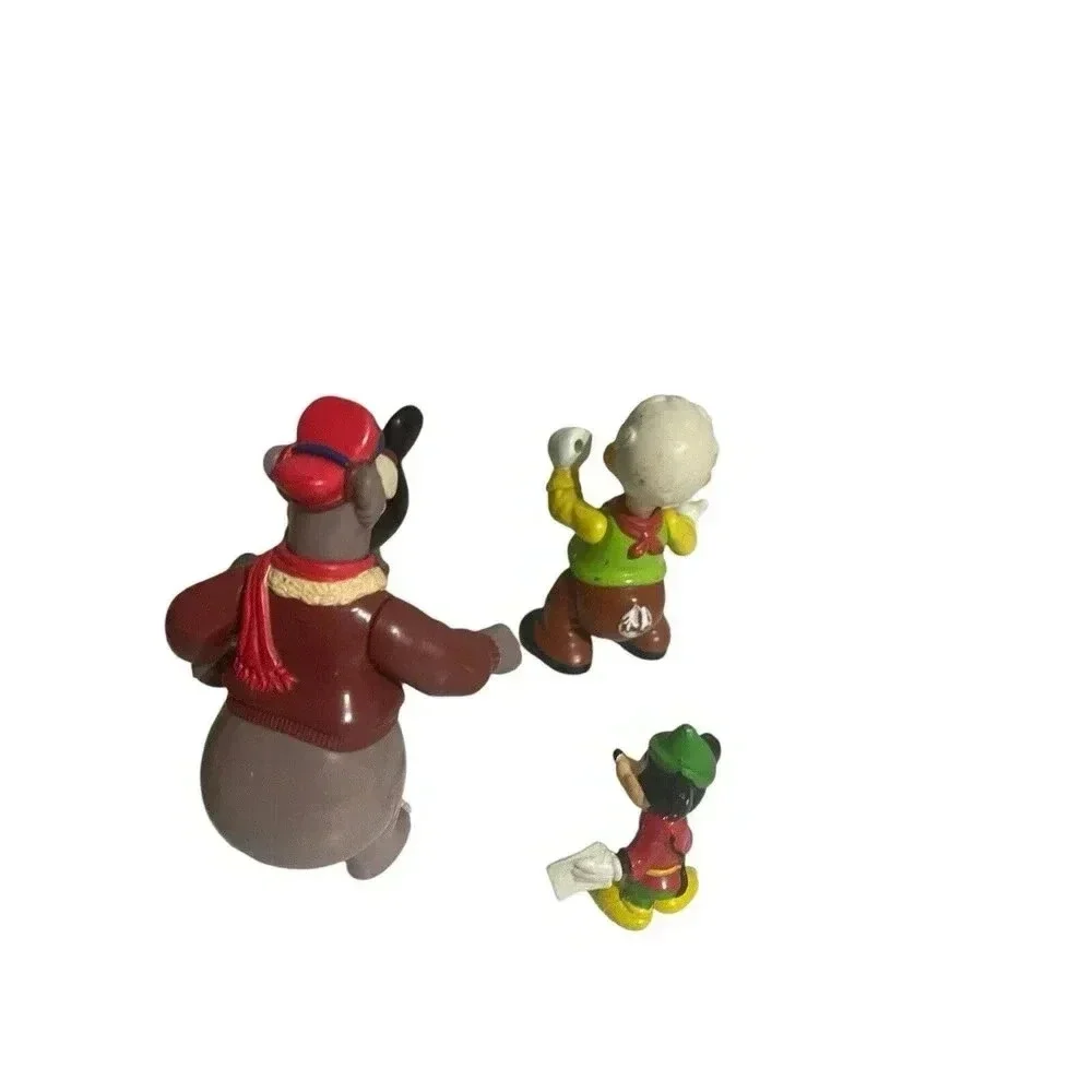 Vintage Playmate 1991 Disney Baloo Goofy Donald Duck Mickey Figure Lot Of 7 RARE